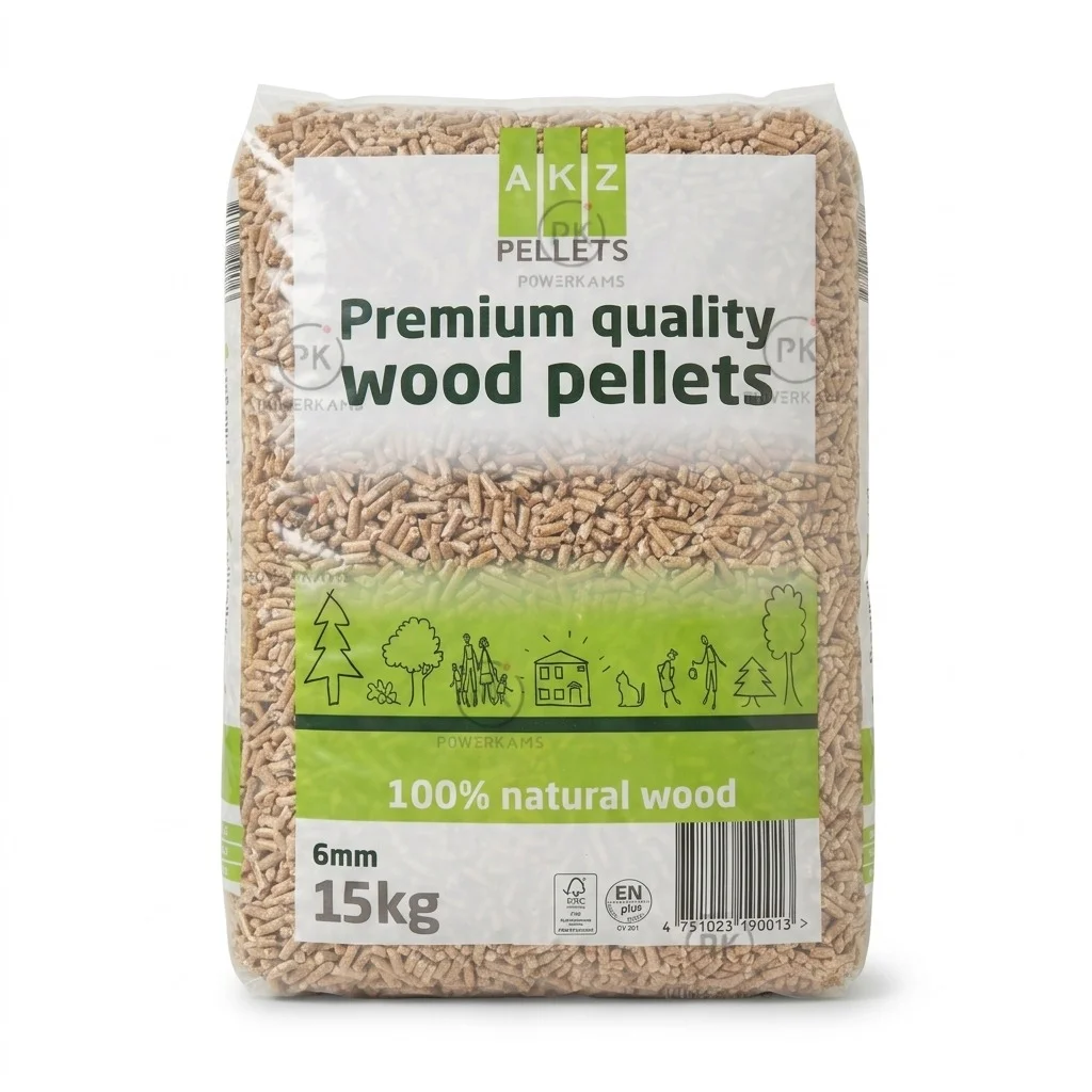Pellet AKZ Powerkams — Premium quality wood pellets ENplus A1