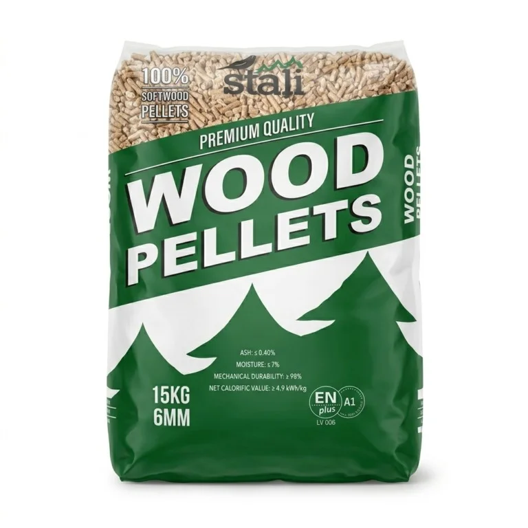 Pellet Stali — Premium Quality Wood Pellets, ENplus A1 LV 006